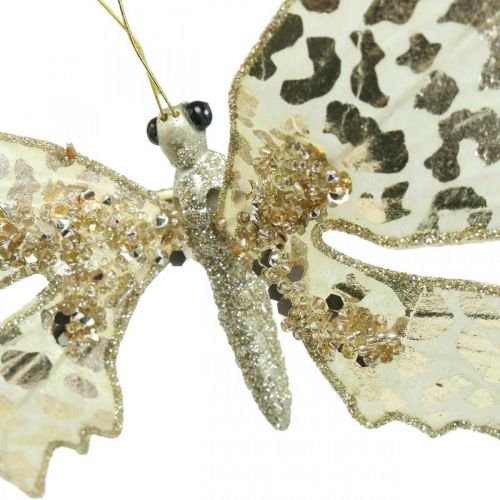 Artikel Schmetterling zum Klemmen, Baumdeko, Advent, Hochzeitsdeko, Deko-Clip L16cm B13cm