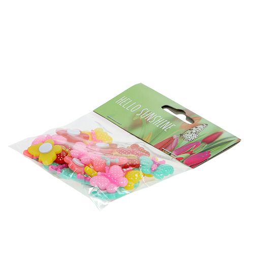 Floristik24 Schmetterlinge Mini 2cm bunt 24 St
