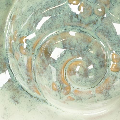 Artikel Keramik Dekofigur Schnecke für stilvolles Wohnambiente und zauberhafte Tischdeko 16cm