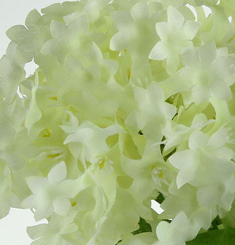 Artikel Schneeball, Seidenblumen Weiß 47cm