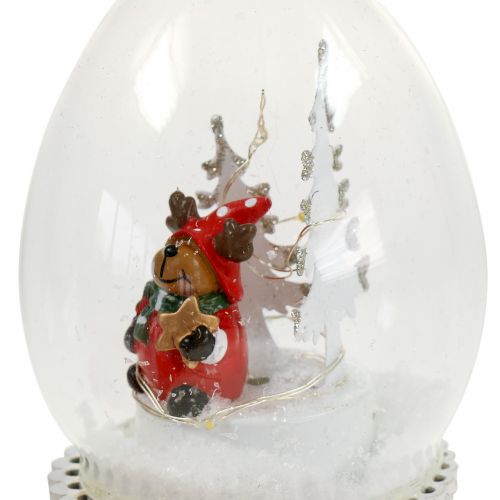 Artikel Christbaumhänger Schneekugel 8cm 2St