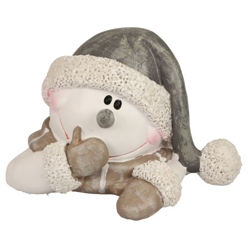 Floristik24 Schneemann Deko Weihnachten Winterdeko 18,5×13,5×11cm