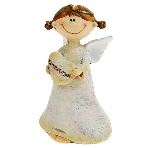 Floristik24 Schutzengel Creme 8,5cm 4St