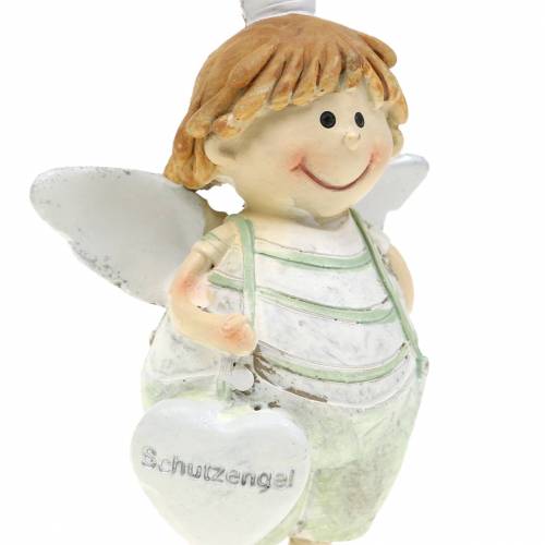 Floristik24 Deko-Figur Schutzengel Prinz Prinzessin Grau Weiß 11cm 6St