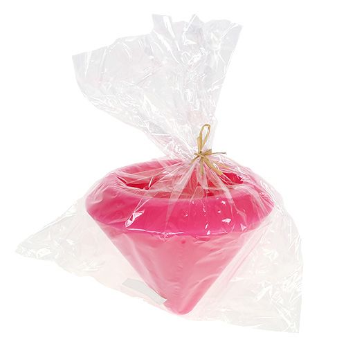 Floristik24 Schwimmkerze in Pink Ø16cm