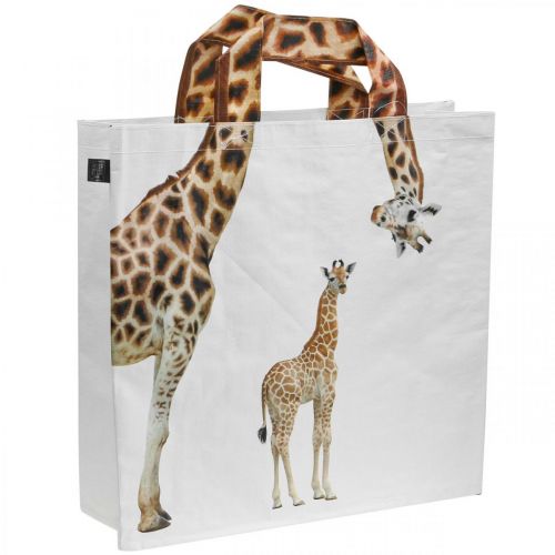 Floristik24 Shopper-Tasche, Einkaufstasche B39,5cm Tasche Giraffe