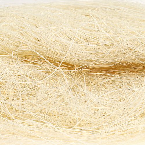 Floristik24 Sisal gebleicht 50g