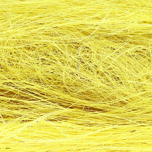 Floristik24 Sisal Gelb 50g