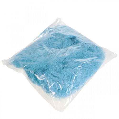 Artikel Sisalgras zum Basteln, Bastelmaterial Naturmaterial Türkis 300g