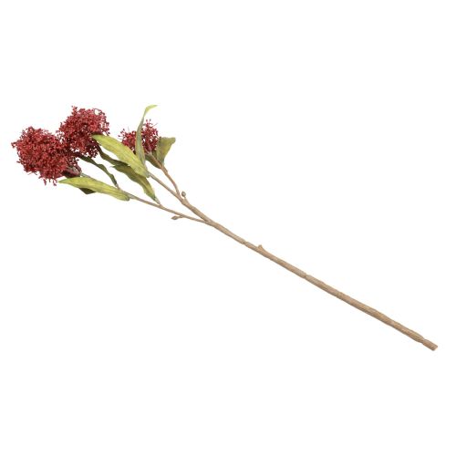 Artikel Skimmie Skimmia Japonica Kunstblumen Burgund DryLook L59cm