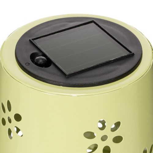 Artikel Solar Tischlampe LED mit Blumen Design Stimmungsvolle Beleuchtung für draußen 28cm