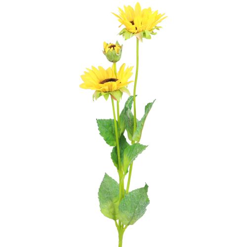 Artikel Kunstpflanzen künstliche Sonnenblumen Kunstblumen Deko Gelb 64cm