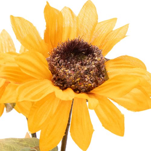 Künstliche Sonnenblume 72cm Gelb 2er-Set für Wohn- und Tischdekoration | Floristik24.at