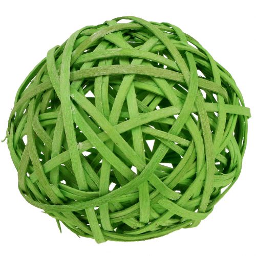 Floristik24 Spanball Hellgrün Ø8cm 4 St