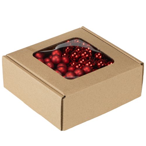 Artikel Spiegelbeeren Rot Matt, Glänzend Ø1,5cm 140St