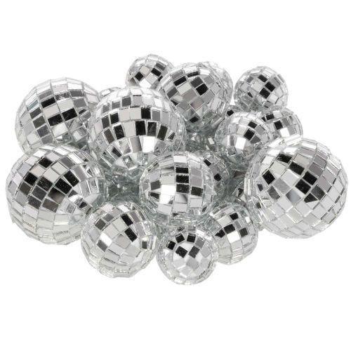 Deko-Spiegelkugeln Silber Glas 2-4 cm Ø 50 Stück für Innenbereich bestellen | Floristik24.at