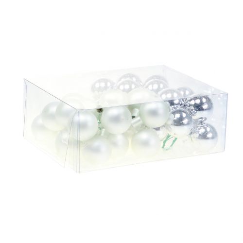 Artikel Spiegelbeeren Silber Mix Ø40mm 32 St
