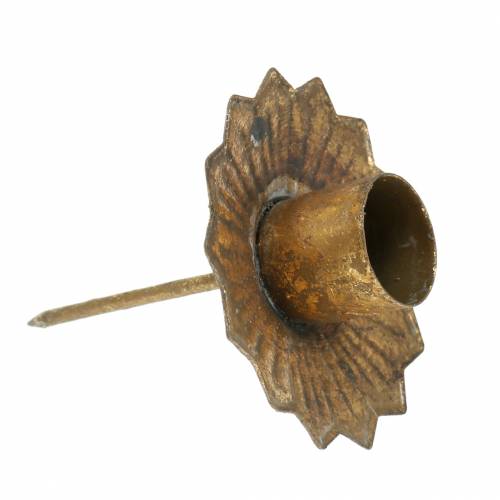 Floristik24 Kerzenhalter Adventskranz zum Stecken Stabkerzenhalter Ø7cm 4St
