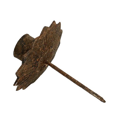 Artikel Spitzkerzenhalter zum Stecken Ø7cm Rost
