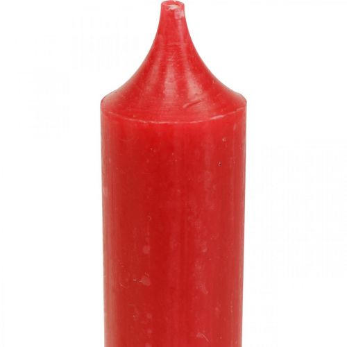 Artikel Stabkerzen kurz Kerzen Rot Deko Weihnachten Ø21/110mm 6 St