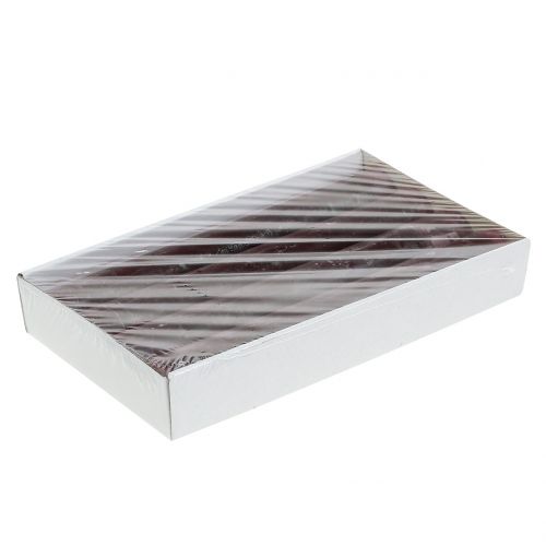 Floristik24 Stabkerzen durchgefärbt Burgund 34mm x 240mm 4St