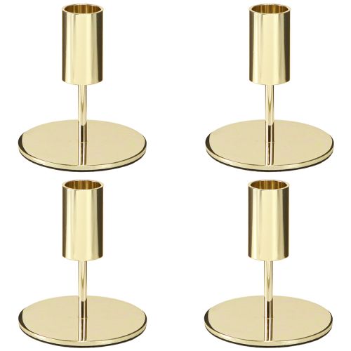Artikel Stabkerzenhalter Gold Moderner Kerzenhalter Metall H10cm 4 St