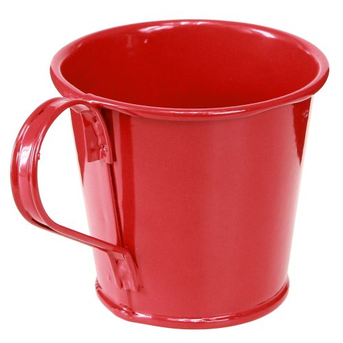 Artikel Stabkerzenhalter Metall Kerzenhalter Tasse Rot H6cm 6St
