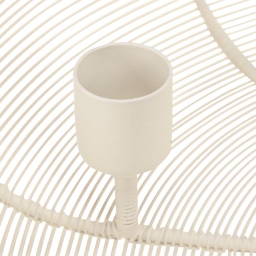 Artikel Stabkerzenhalter für 4 Kerzen Kerzenschale Creme Ø29cm