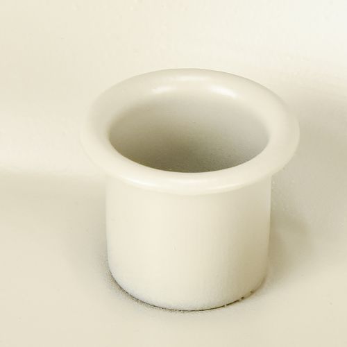 Artikel Stabkerzenhalter für 4 Kerzen Kerzenschale Grau Metall Ø30cm