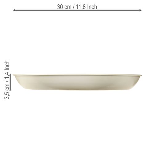 Artikel Stabkerzenhalter für 4 Kerzen Kerzenschale Grau Metall Ø30cm