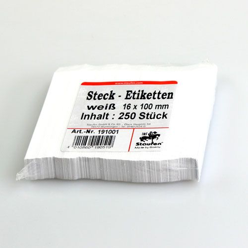 Artikel Stecketiketten 16mm x 100mm 250 St