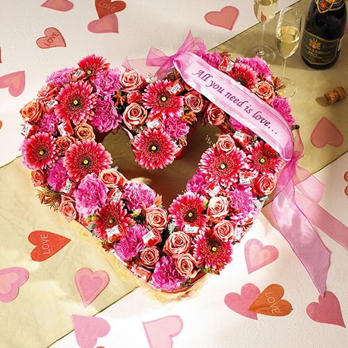 Artikel Steckmasse Herz offen 22cm 4 St