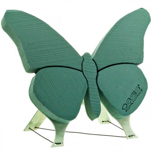 Steckschaum Figur Schmetterling mit Aufsteller 56cm x 40cm