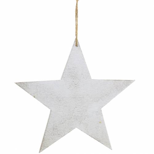 Floristik24 Weihnachtsdeko Deko Stern zum Hängen 30cm 3 St