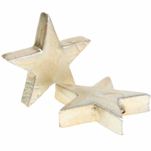 Deko Sterne verschiedene Farben matt 4cm 12St