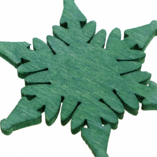 Artikel Streudeko Weihnachten Stern Grün, Weiß Sortiert 4cm 72 St