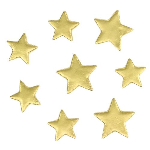Artikel Streudeko Sterne Mix 4-5cm gold matt 72St