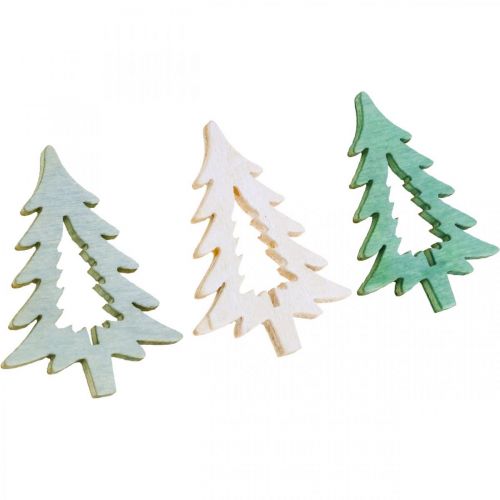 Artikel Streudeko Weihnachten Tannenbaum Grün 4cm 72 St