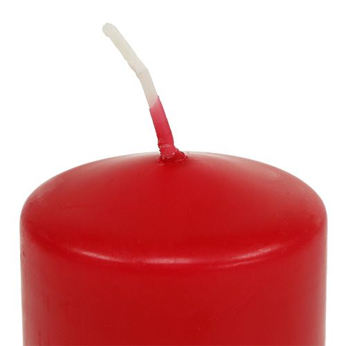 Artikel Stumpenkerzen Rot Adventskerzen klein Kerzen 60/40mm 24 St
