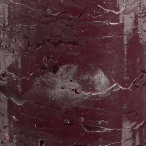Artikel Stumpenkerzen Burgund Kerzen durchgefärbt 70×80mm 4 St