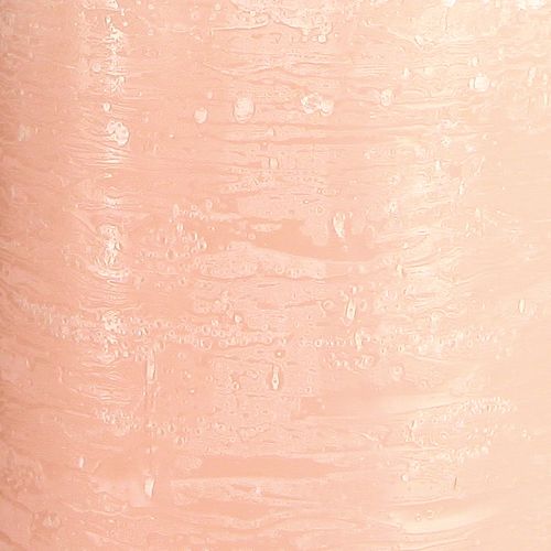 Artikel Stumpenkerzen durchgefärbt Hellrosa Kerzen Rosa 85×200mm 2St
