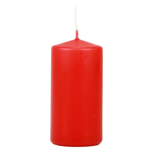 Artikel Stumpenkerzen Rot Adventskerzen Kerzen Rot 100/50mm 24St
