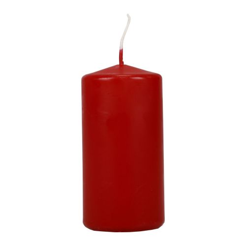 Floristik24 Stumpenkerzen Rot Adventskerzen Altrot 100/50mm 24 St