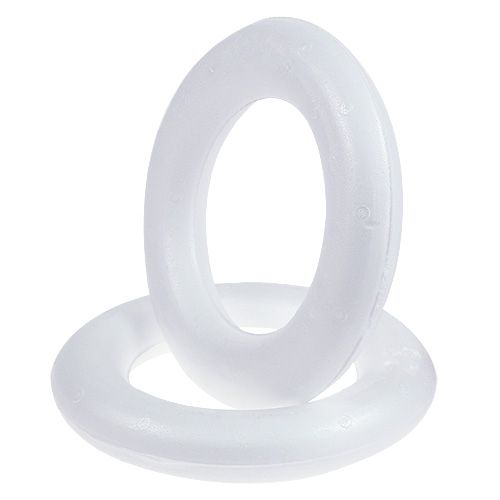 Styroporring Ø25cm groß 2St