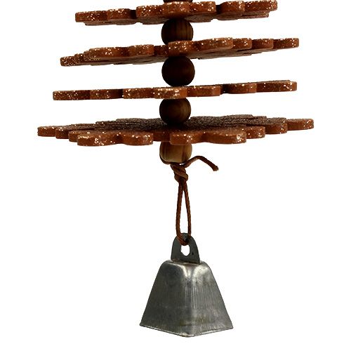 Artikel Tannenbaum zum Hängen, Weihnachtsdeko, Christbaumschmuck Kupfer H12cm 29cm