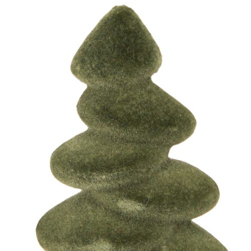 Artikel Tannenbaum Tischdeko Beflockte Tannen Grün 16,5cm 4 St