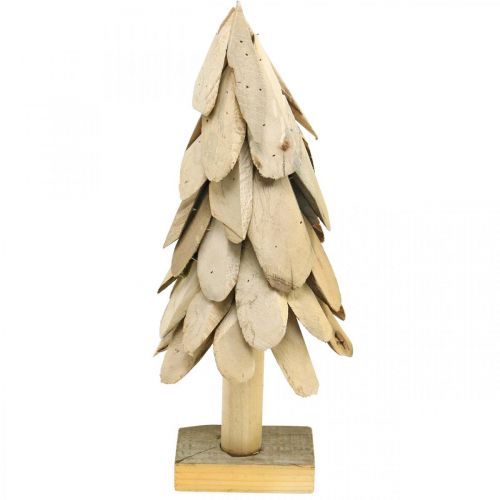 Floristik24 Deko Tannenbaum Holz rustikal Holzdeko Weihnachten H40cm