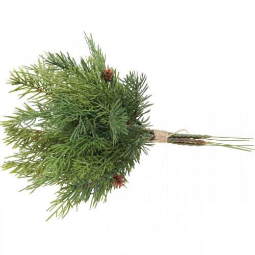 Floristik24 Dekozweige Weihnachtszweige Künstliche Tannenzweige H31cm