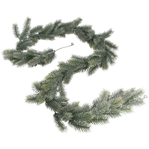 Artikel Tannengirlande Tannengrün geeist Weihnachtsgirlande 160cm