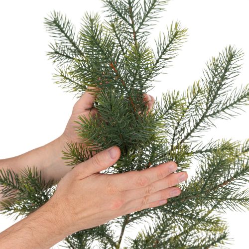 Deko-Tannenzweig künstlich 175 cm Grün aus Kunststoff für Innenbereich | Floristik24.at